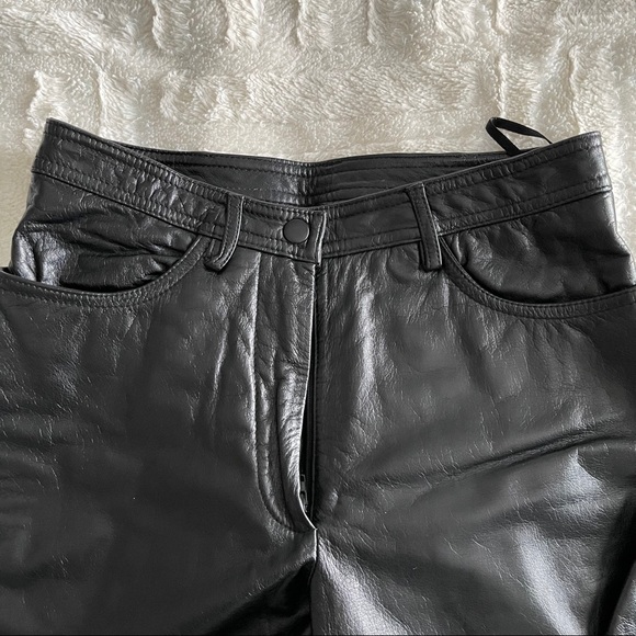 ✨SOLD ✨ Vintage Danier leather pants - Picture 3 of 3